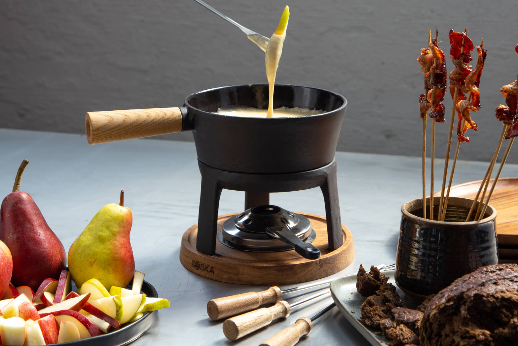 Oil fondue / Meat fondue (electric fondue set), Recipe, BOSKA