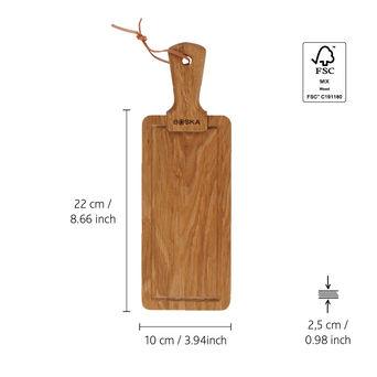 320092 BOSKA Serving Board Friends S - ⌀ 22 cm