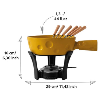 Fondue Set Super Cheesy - 1.3 L