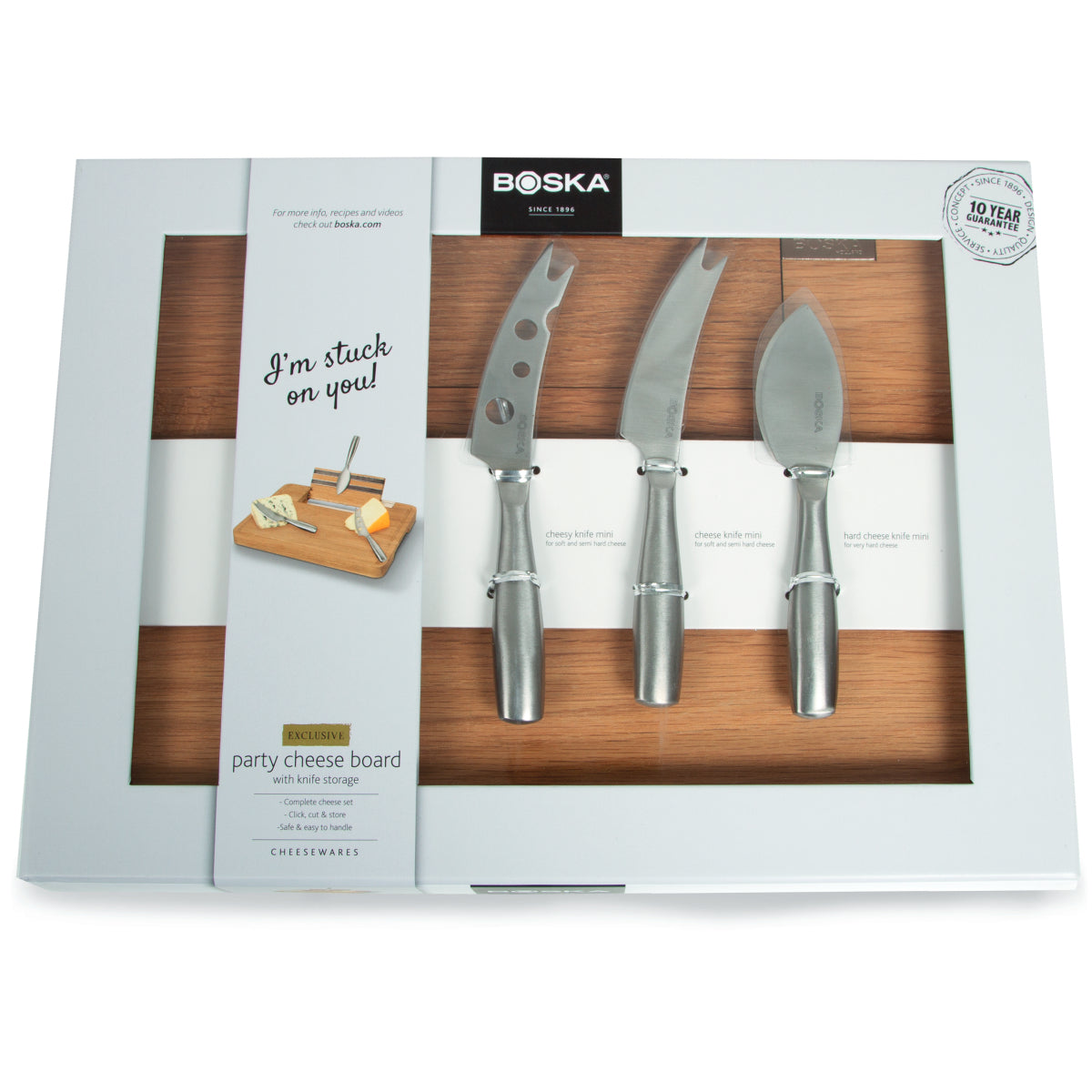 Cheese Knife Set Mini Copenhagen, BOSKA Food Tools