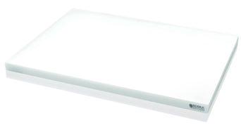 Cheese board synthetic material, white