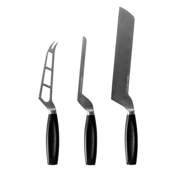 Professional Soft Cheese Knife, Black 140 mm