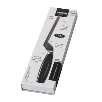 Professional Soft Cheese Knife, Black 140 mm