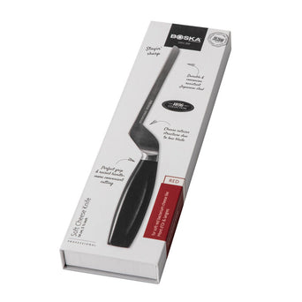 Professional Soft Cheese Knife, Red 140 mm